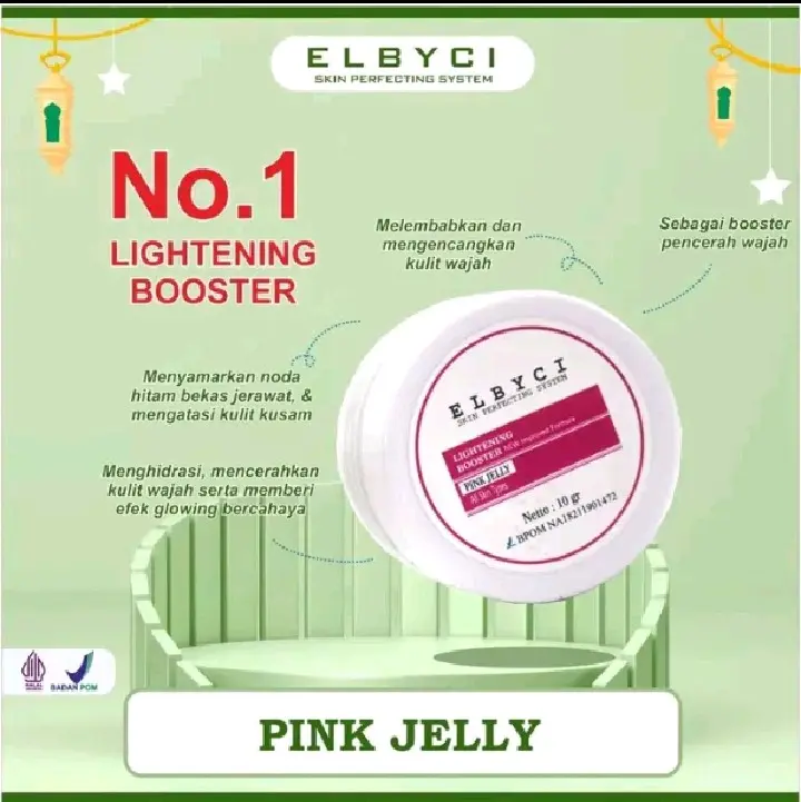 ELBYCI PINK JELLY READY STOK 0