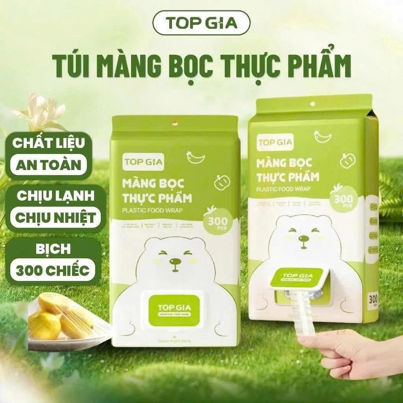 Bịch 300 Cái Màng Bọc Thực Phẩm TOPGIA Treo Tường