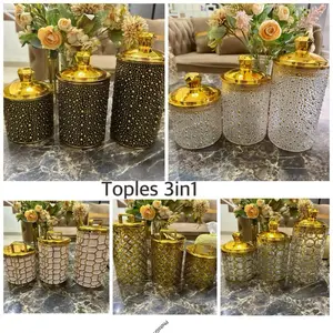 Set toples mewah akrilik set isi 3