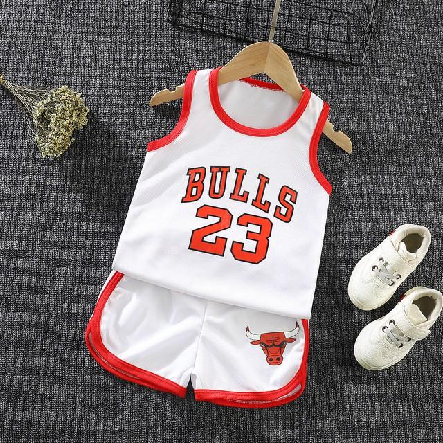 SETELAN IMPORT BAJU BASKET ANAK / KAOS SINGLET ANAK LUCU / BAJU IMPORT ANAK ANAK TERBARU / BAJU BASKET ANAK TERMURAH / COD Celana Pakaian Outdoor 9