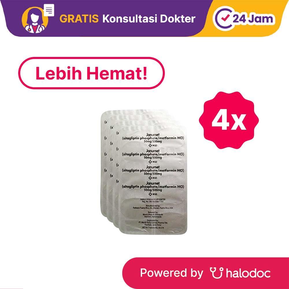 Janumet 50 mg/500 mg Box 28 Tablet