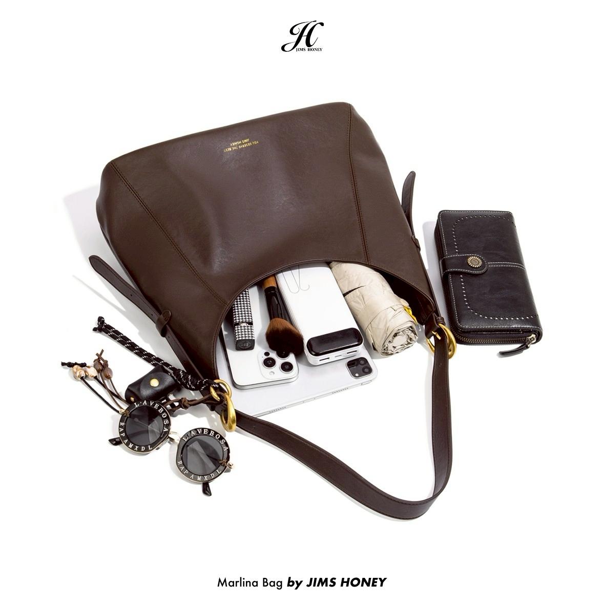 JIMS HONEY MARLINA BAG  Tas Selempang dan Hand Bag Wanita Slingbag Cewek Jimshoney Trendy Elegan Kulit