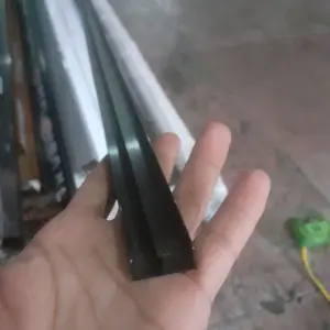 Rel M sliding kolong meja kompor bahan aluminium, untuk pvc ketebalan 8mm
