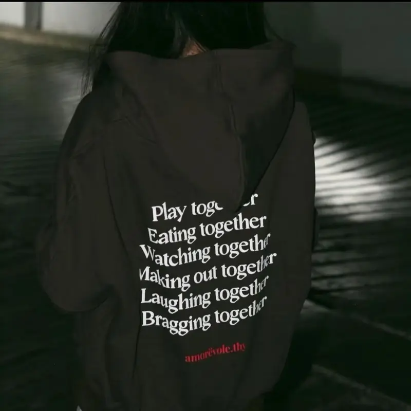 Hoodie AMOREVOLE.THY - Fly ROMANTIC 4