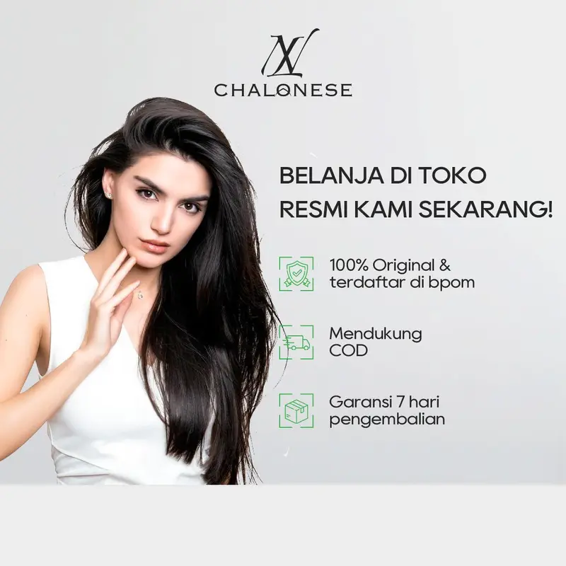 CHALONESE Memutihkan Anti Kerut BPOM mengandung bosein 10% Niacinamide Brightening Moisturizer Glowing Moisture Gel 50g Cream Pemutih Wajah penuaan menghilangkan kerutan  Day Cream Night Cream 7