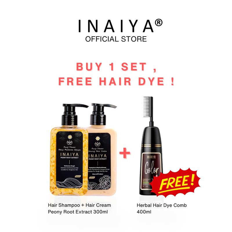 [LIVE ONLY] INAIYA CANTIK SET – Herbal Scalp Shampoo + Moisture ...
