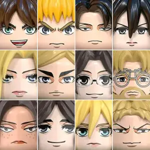 Mainan karakter bongkar pasangg set raksasa