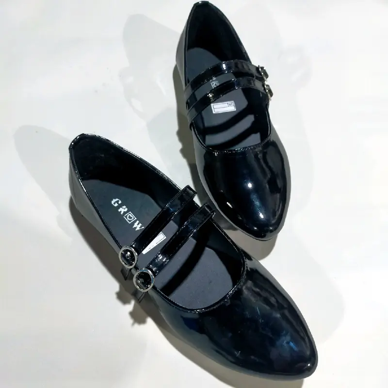 Sepatu balet wanita terbaru model gesper sepatu untuk sehari-hari Shoes Kerja Flat 0