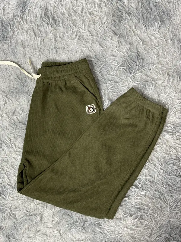 [ PUTRI THE LABEL - 828 BB 40 - 75 KG ] Celana Jogger Panjang Corduroy Pria Wanita Jogger Pants Korea Celana Panjang Olahraga Gym Zumba Jogging sweatpants 5