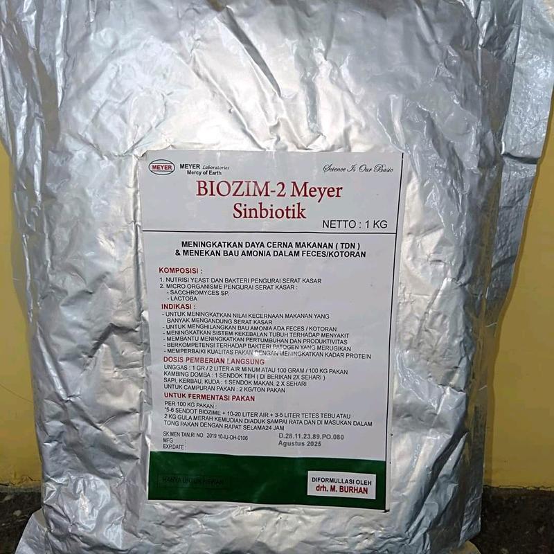 BIOZIM-2 MEYER MENINGKATKAN DAYA CERNA MAKANAN DAN MENEKAN BAU AMONIAK ...