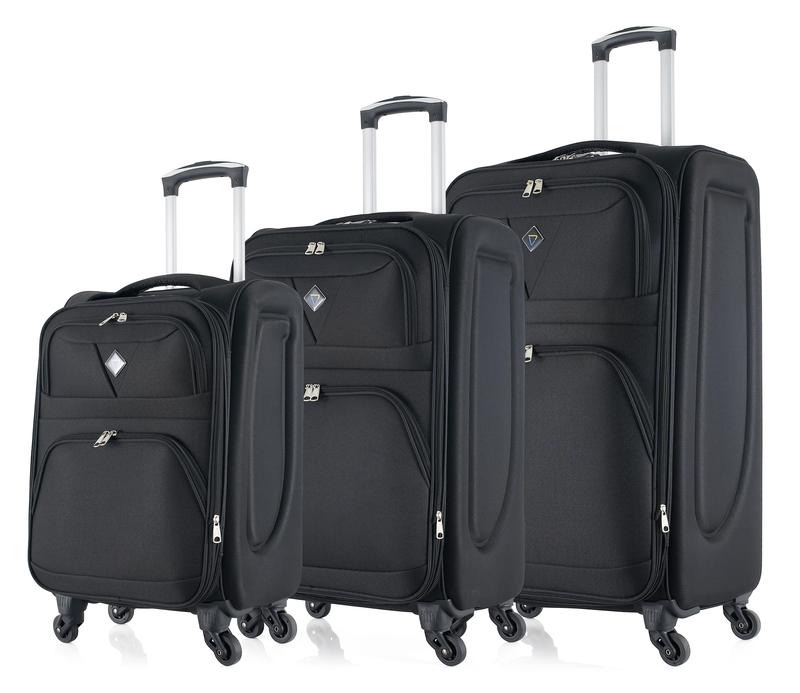 Product Introduction of (SG BRAND) #PR111 SE7EN VONDERS PYRAMID EVA SOFTCASE LUGGAGE LIGHTWEIGHT EXPANDER CABIN SIZE CHECK IN TROLLEY BAG 4 WHEEL 20 24 28 INCH password lock 4 wheels 360 rotation 31