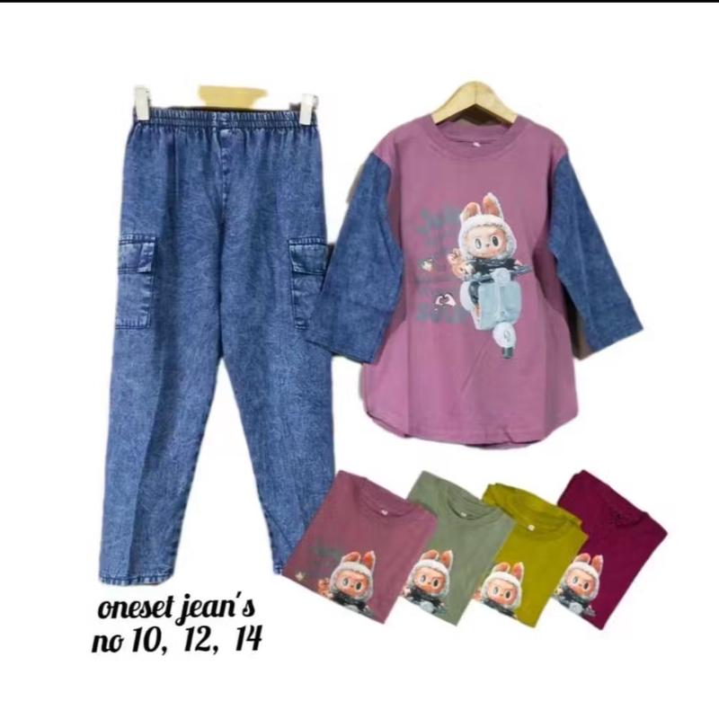 setelan anak labubu/ oneset labubu/ setelan anak/ setelan anak terbaru/setelan anak Fashion 1
