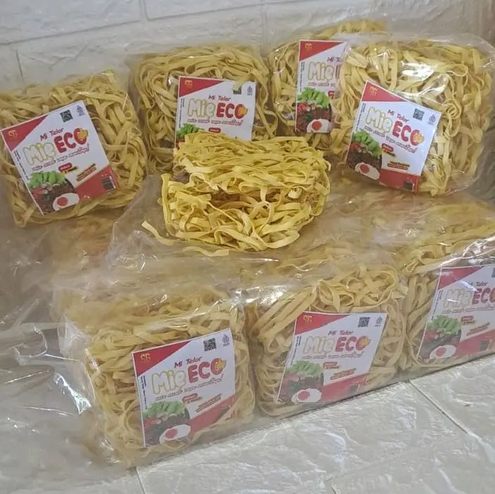 Mi Telor Mie Eco 1680 gr - Makanan Instan Goreng Ayam Pedas - Food, Noodles Bawang 5