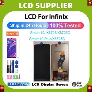 For Infinix Smart 10 /X6725/X6725C/ Smart 10 Plus/X6725B LCD Phone Touch Screen Replacement Cellphone Accessory Installation