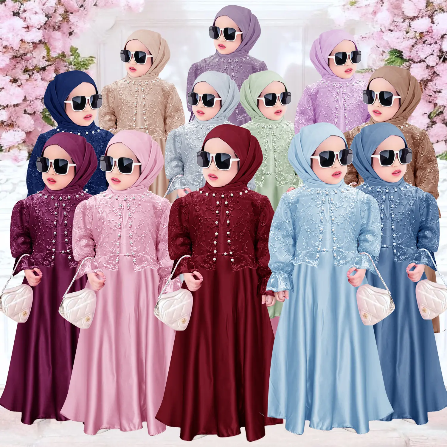 KID SLAVINA (3-13TAHUN) GAMIS ANAK GAMIS LEBARAN DRESS ANAK GAMIS MURAH GAMIS TERBARU TERLARIS