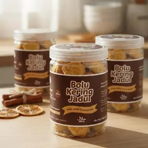 Bolu Kering Toples (isi 15pcs), Klemben, Bolu Jadul, Camilan ringan, Snack, Bingkisan