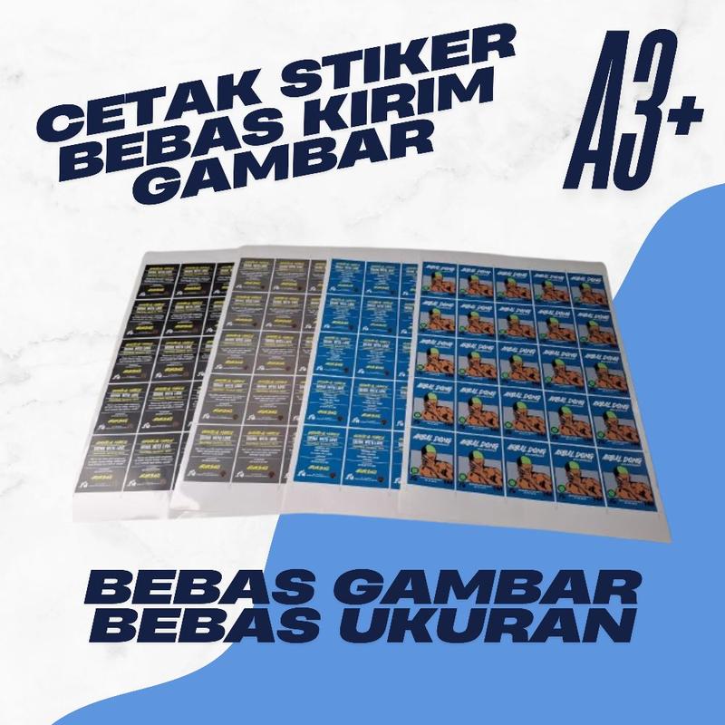 Product Introduction of Cetak Stiker Bebas Kirim Gambar A3+ 26