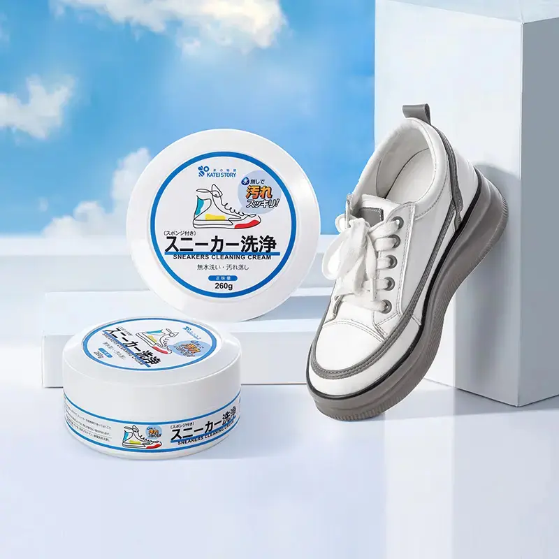 Semir Sepatu Xiaobai 200G, Memutihkan Segera Setelah Diseka, Tidak Perlu Dicuci, Alat Pembersih dan Dekontaminasi Sepatu Kanvas Olahraga