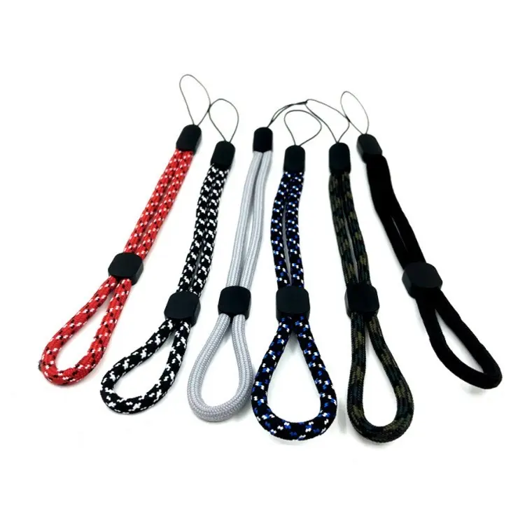 Lanyard Pergelangan Tangan Tali Pendek Ponsel yang Dapat Diadjuster Universal Gantungan Tali