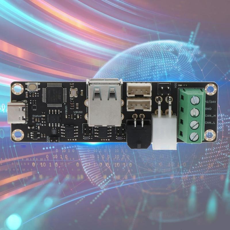 Mô-đun BIGTREETECH U2C có giao tiếp CAN, có thể kết nối với máy in