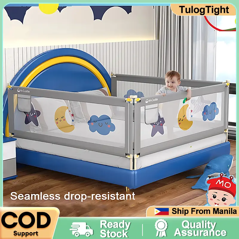 Bed Fence for Baby Queen/king Size Slide Down Safety Bed Guard Bed Rails for Baby Bed Fence for Baby Guard Rail Queen/king Size Slide Down Safety Bed Rails for Baby Adjust Heigh