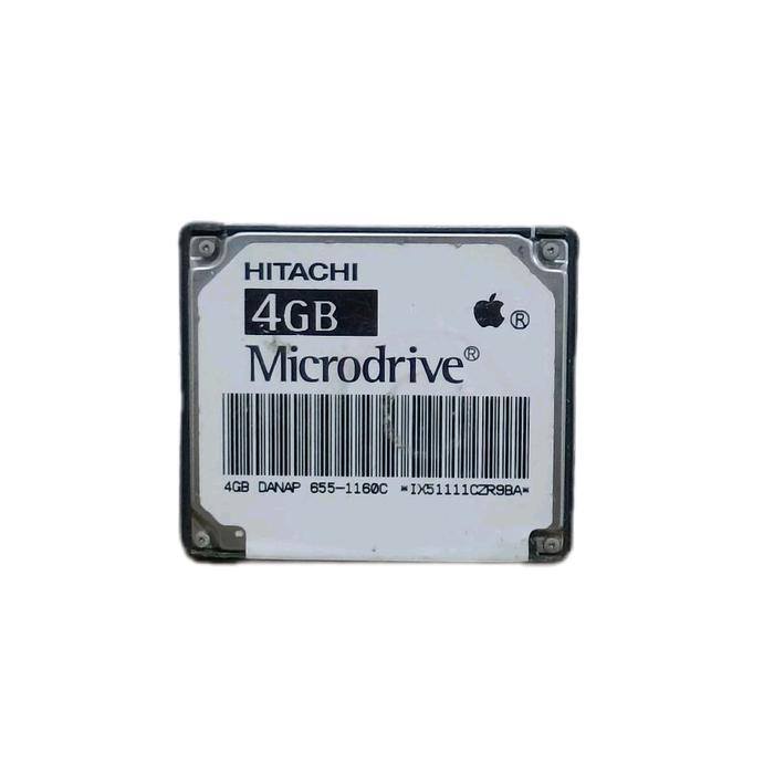 Jual Microdrive storage Hitachi 4 GB made in Thailand - Kota Bekasi ...