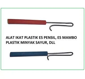 alat ikat plastik es pensil, es mambo ataupaun plastik minyak sayur