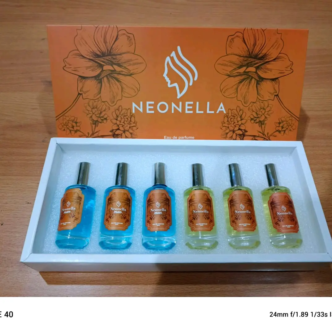 Neonella Parfum 1 Box isi 6 Botol Parfum Unisex BPOM Original Perfume