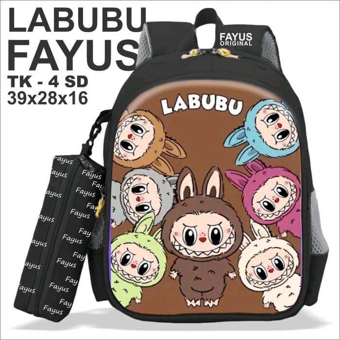 Tas Ransel Labubu viral tas Ransel Anak Sekolah TK SD 0