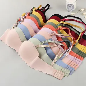 WAJIB UP SIZE!!!! BRA / BH WANITA 909 TIDAK ADA KAWAT BUSA SEDANG CUP B SIZE 34-42A