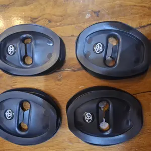 4PCS Pelindung Kait Pintu Mobil Toyota karet peredam pintu mobil pelindung pintu mobil Peredam Pintu Mobil