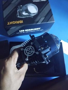 Product Review of IBRIGHT ZE 70 - Projector Biled 2.5inc Blue Lens ibright ze 70 High Low Putih plus kipas pendingin from a**n 2