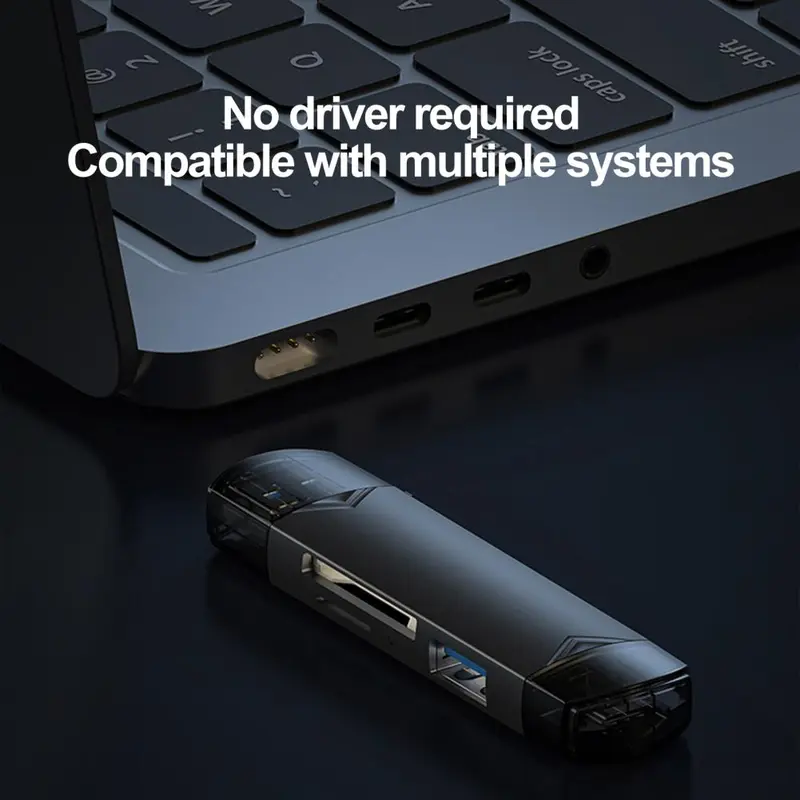 ZXX Card Reader 6in1 Type C USB 3.0 OTG MicroSD - Z61 3