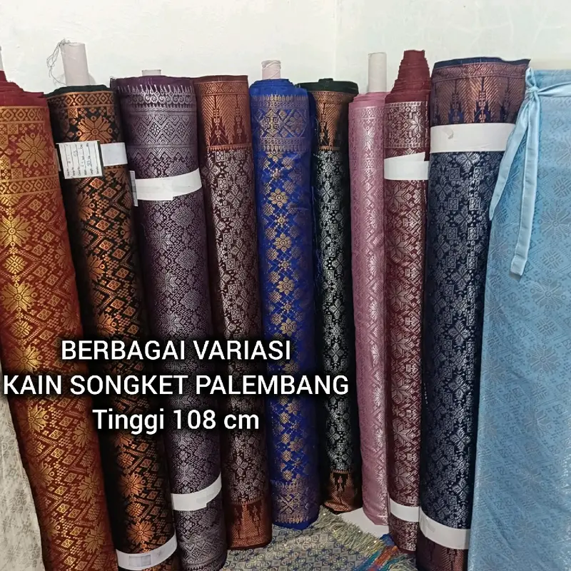 KAIN SONGKET/SONGKET PALEMBANG/KAIN SONGKET SEMI PALEMBANG 1
