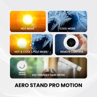 Gambar ROOMI Aero Stand PRO Motion Standing Hair Dryer Remote Control Pengering Rambut Profesional Blow Dryer with Ion Negative Haluskan Rambut Cepat Kering - Aero Stand Pro Motion dari ROOMI INDONESIA Kota Administrasi Jakarta Pusat 4 Tokopedia