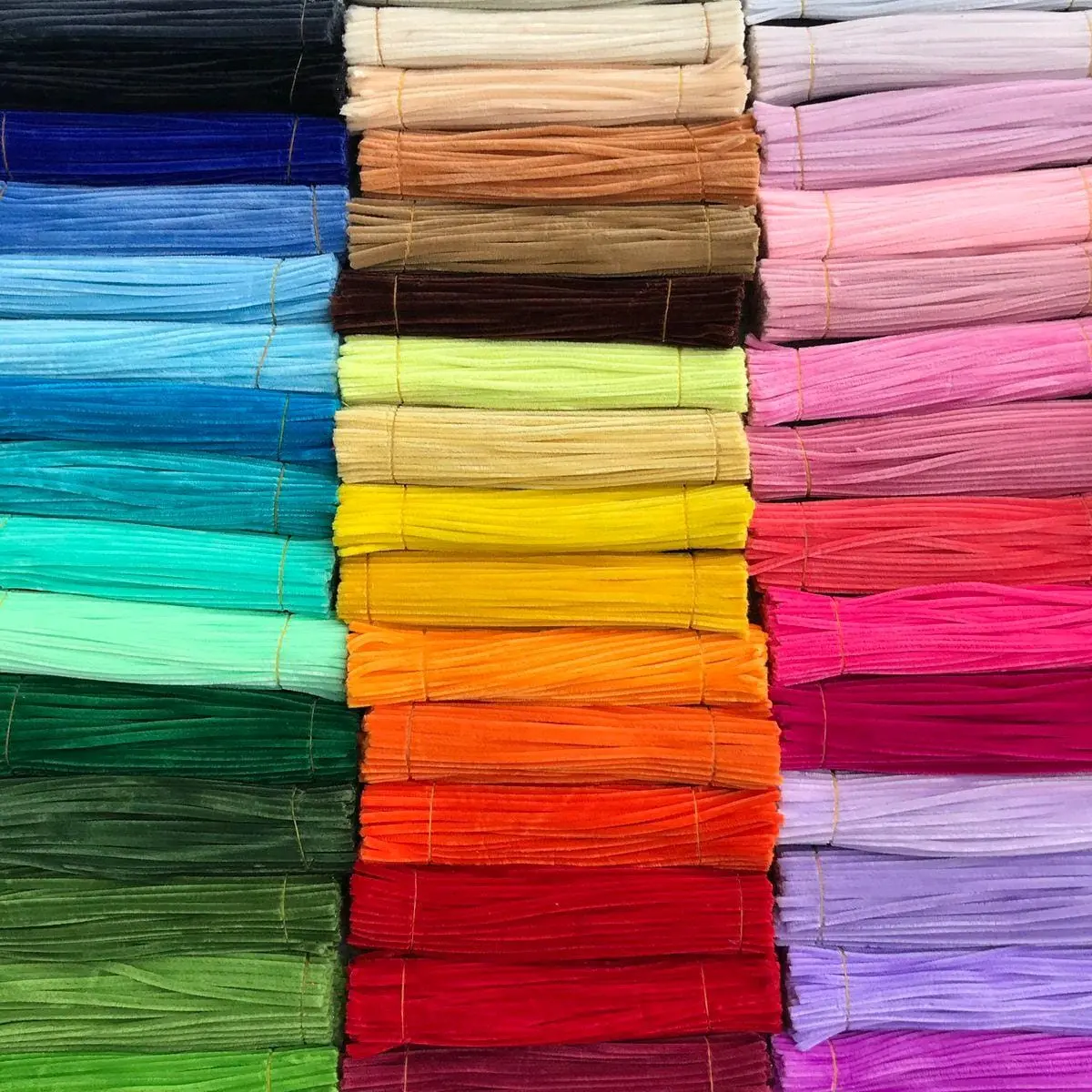 kawat bulu warna warni ...... Bunga Hiasan Gantungan