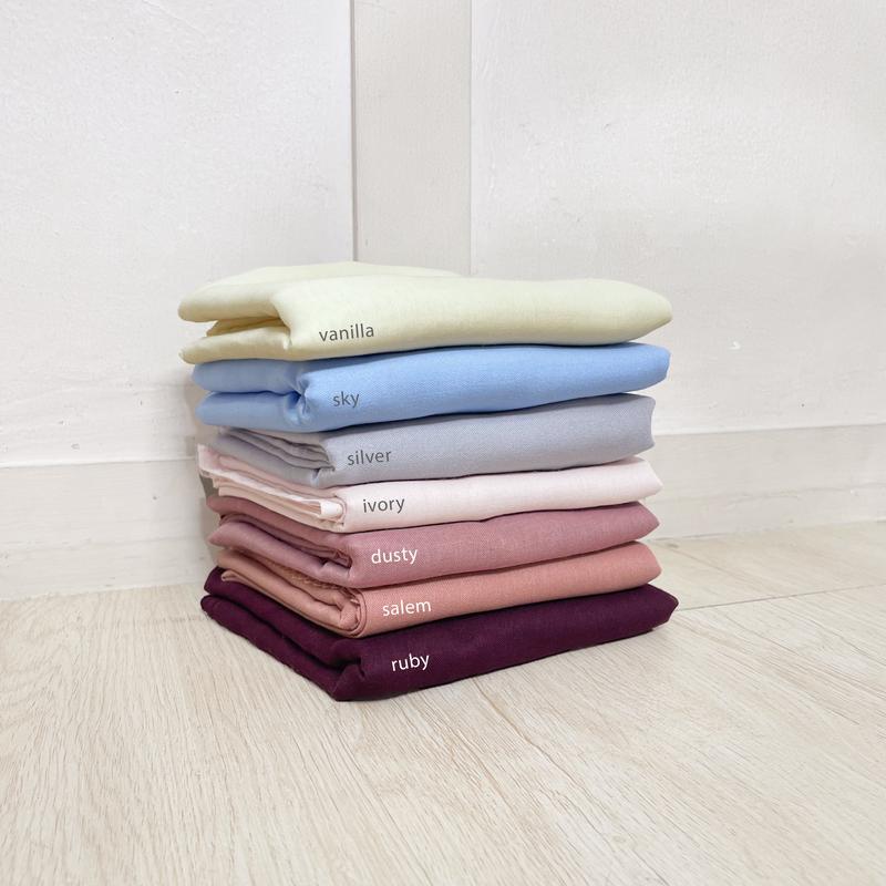 NUNA Paris Basic New | Jilbab Segi empat 6