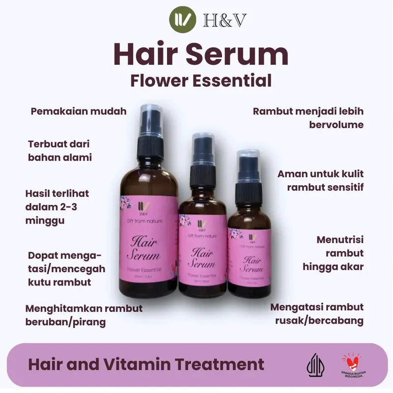 Obat rambut untuk mengatasi uban, mencegah rontok, mengobati rambut bercabang, mengusir kutu, melebatkan rambut, menumbuhkan akar rambut yang mati, dll 0