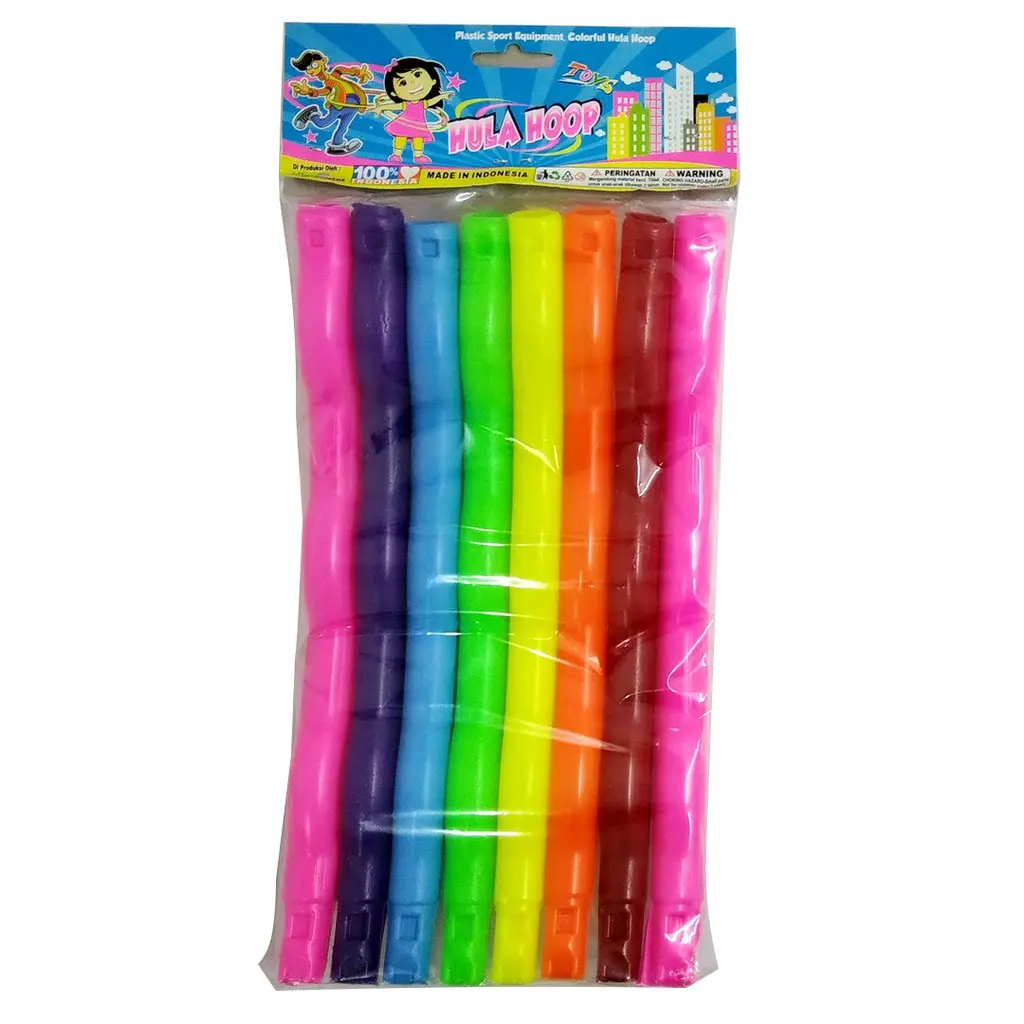 Mainan Hulahoop Plastik Rakit Mainan Olahraga Anak 65cm
