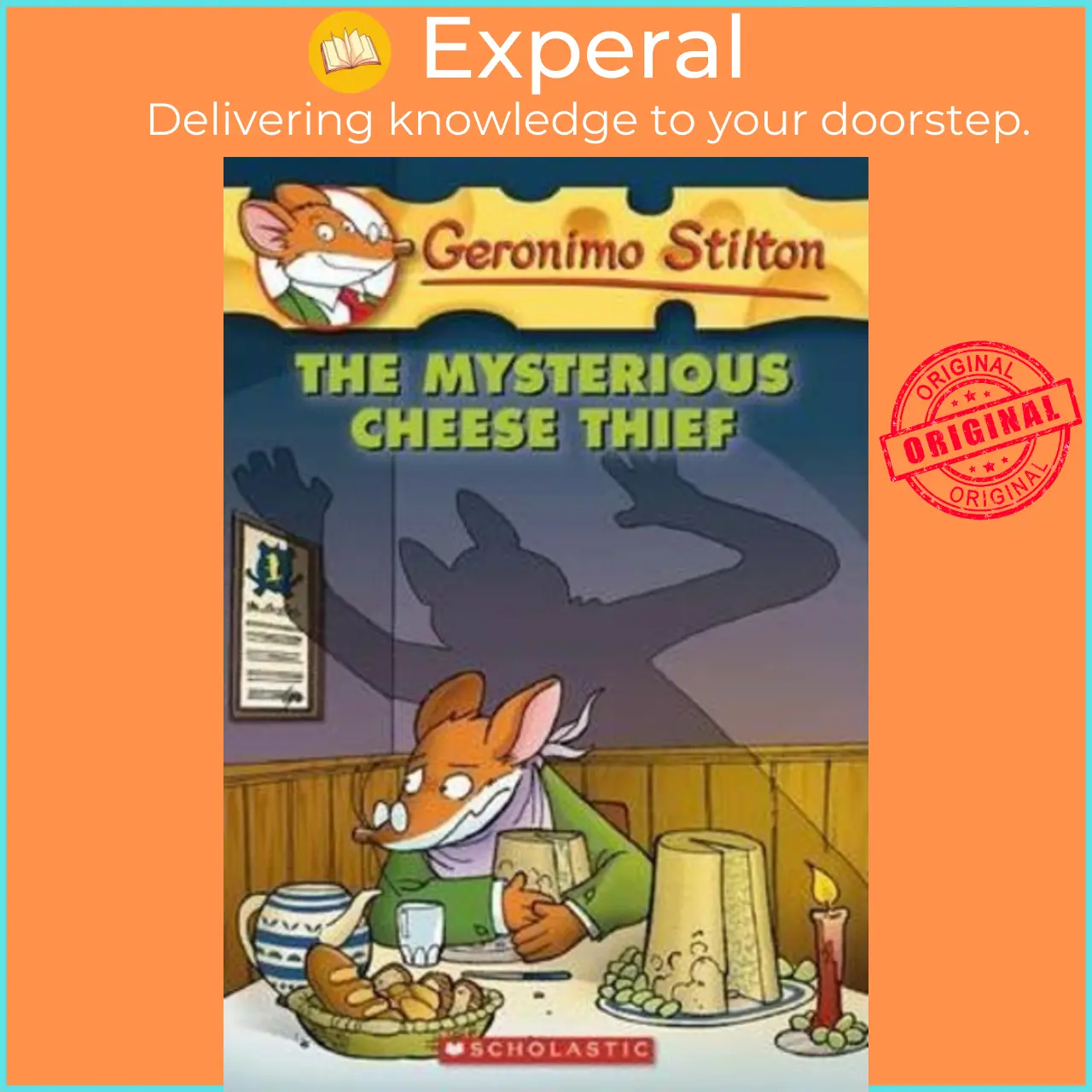 Geronimo Stilton: #31 Mysterious Cheese Thief by Geronimo Stilton (US edition, paperback) - 9780439023122