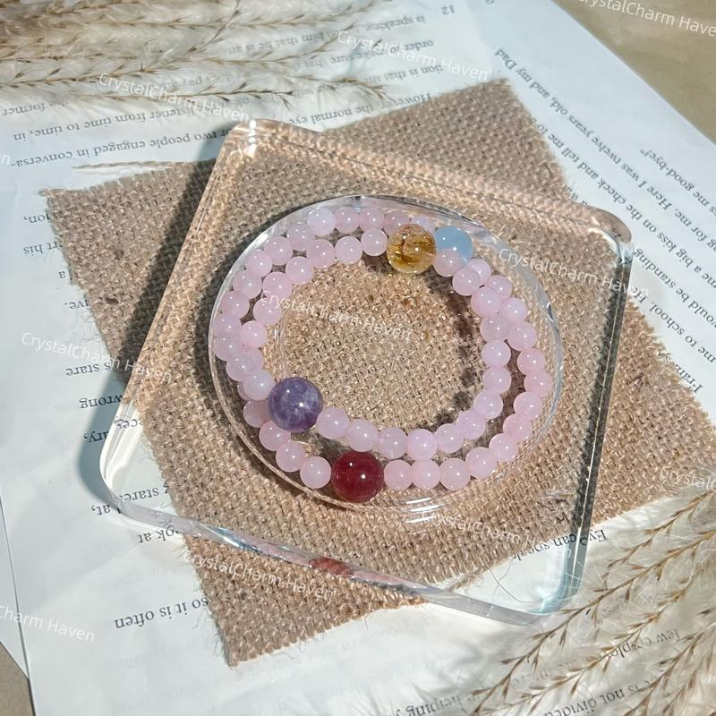 DIY of Light Luxury and Fashionable Bracelets. Handmade Stringing, with Unique Personality. Beads that Attract Romantic Luck. 5