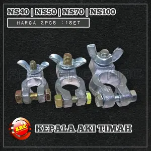 Klem kepala aki Ns40 Ns50 Ns60 Ns70 accu mobil