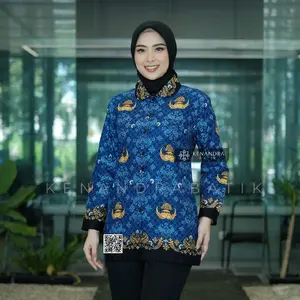 SERAGAM KORPRI WANITA Terbaru Furing Erro Katun 40s - Blazer, Panjang