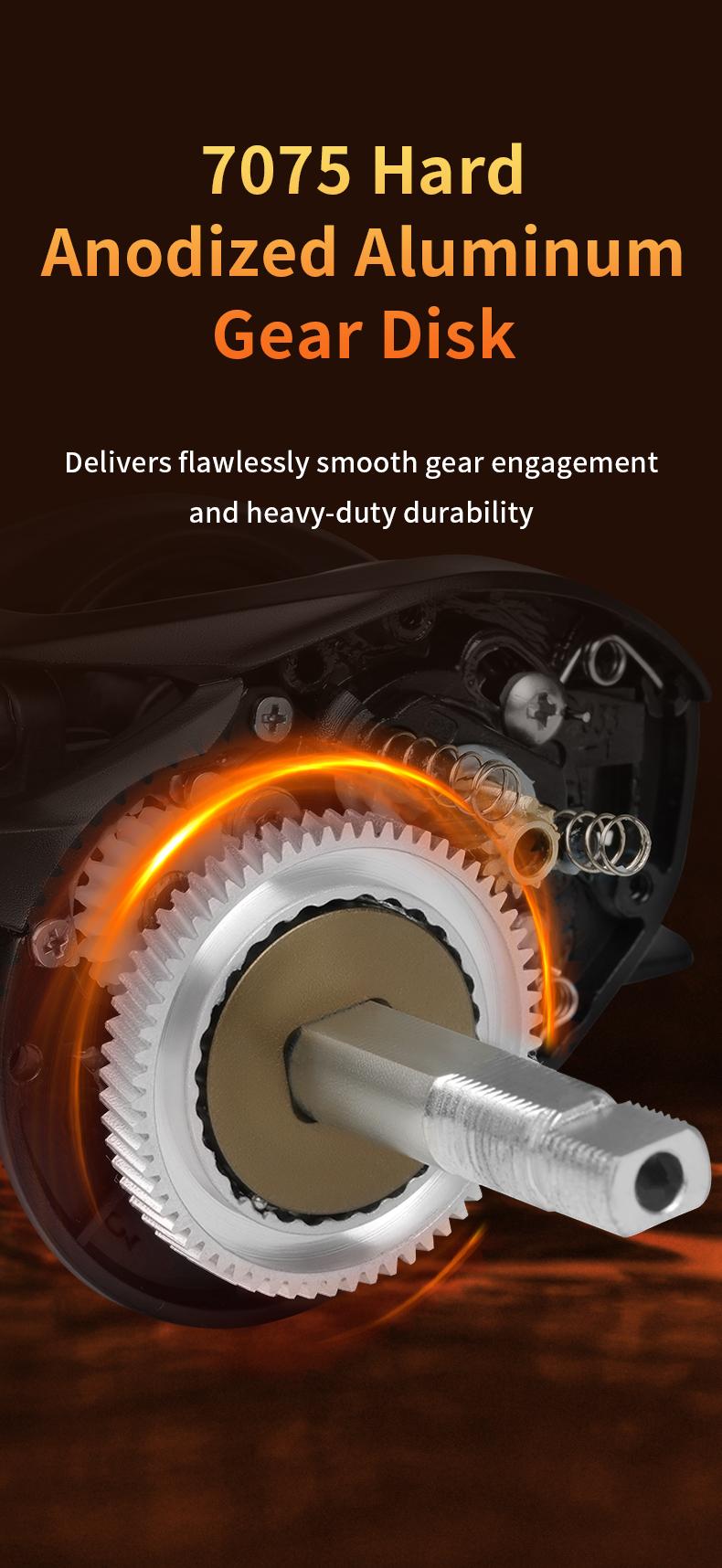 Cadence Elves II Ultralight Baitcasting Reel(Left Hand Version), Ultralight 93g,Kekili Mikro,Nisbah Gear 5.6:1,Brek 3kg,Galas 9+1,Casting 0.5G,Sesuai untuk Umpan Toman,Umpan Sebarau,Memancing Gewang,Memancing Air Tawar