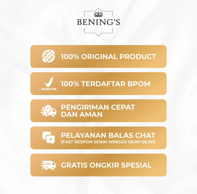 (Live Special dr. Oky Pratama) Bening's NEW Anti Aging Serum I Mengurangi Kerutan Wajah 8