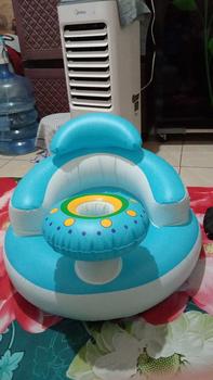 Product Review of Inflatable Baby Sofa for Sitting and Learning - Ideal MPASI and Eating Chairbrae from Y**M 0