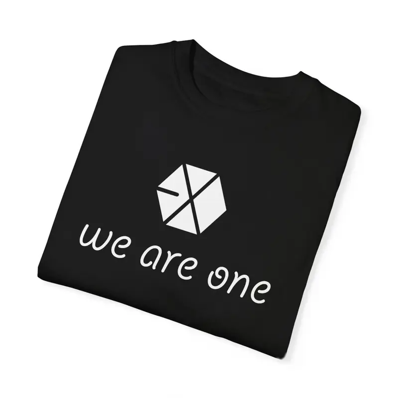 Kaos kpop EXO - Kaos Pria/Wanita EXO-L - Kaos Katun Combed 24s Tema K-POP 0