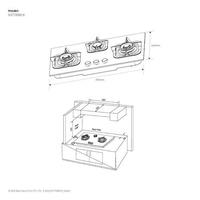 Gambar Kompor Tanam ELECTROLUX EGT7838CK / EGT 7838CK / EGT 7838 CK Hitam Besi dari Authorized Electrolux Store Kota Administrasi Jakarta Barat 4 Tokopedia