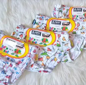 1JEPIT ISI 3PCS CELANA DALAM ANAK LAKI-LAKI AGREE KIDS MOTIF MOBIL(PUTIH)
