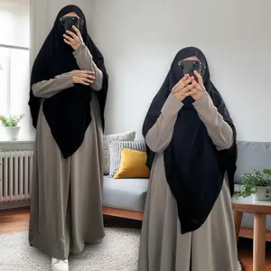 Alhasbi Abaya Aisha Basic Syari Fashion Wanita Muslim